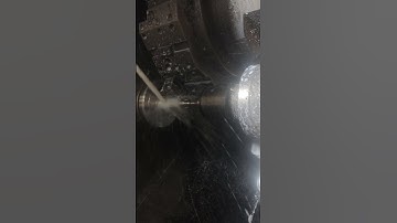 Boss milling operation,CNC turret removal process, CNC spindle rotation #machine #spindle #spindle