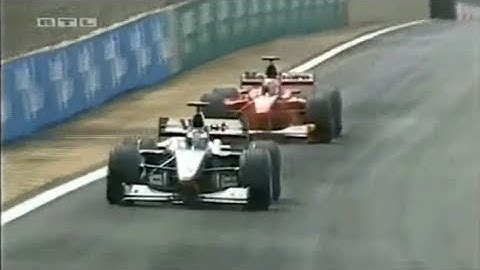 2000 Formel 1 Brasilien Grand Prix - Sao Paulo | Das Rennen (RTL)