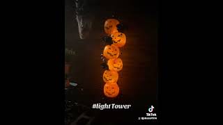 Nat’s Crafts #HalloweenPumpkinLightTower
