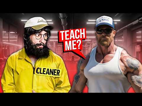 BODYBUILDER Watches in Shock as Cleaner Pulls 400KG Deadlift 💪🔥 Anatoly Gym Prank