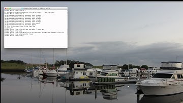 Unhide Hidden Files using OSX Terminal