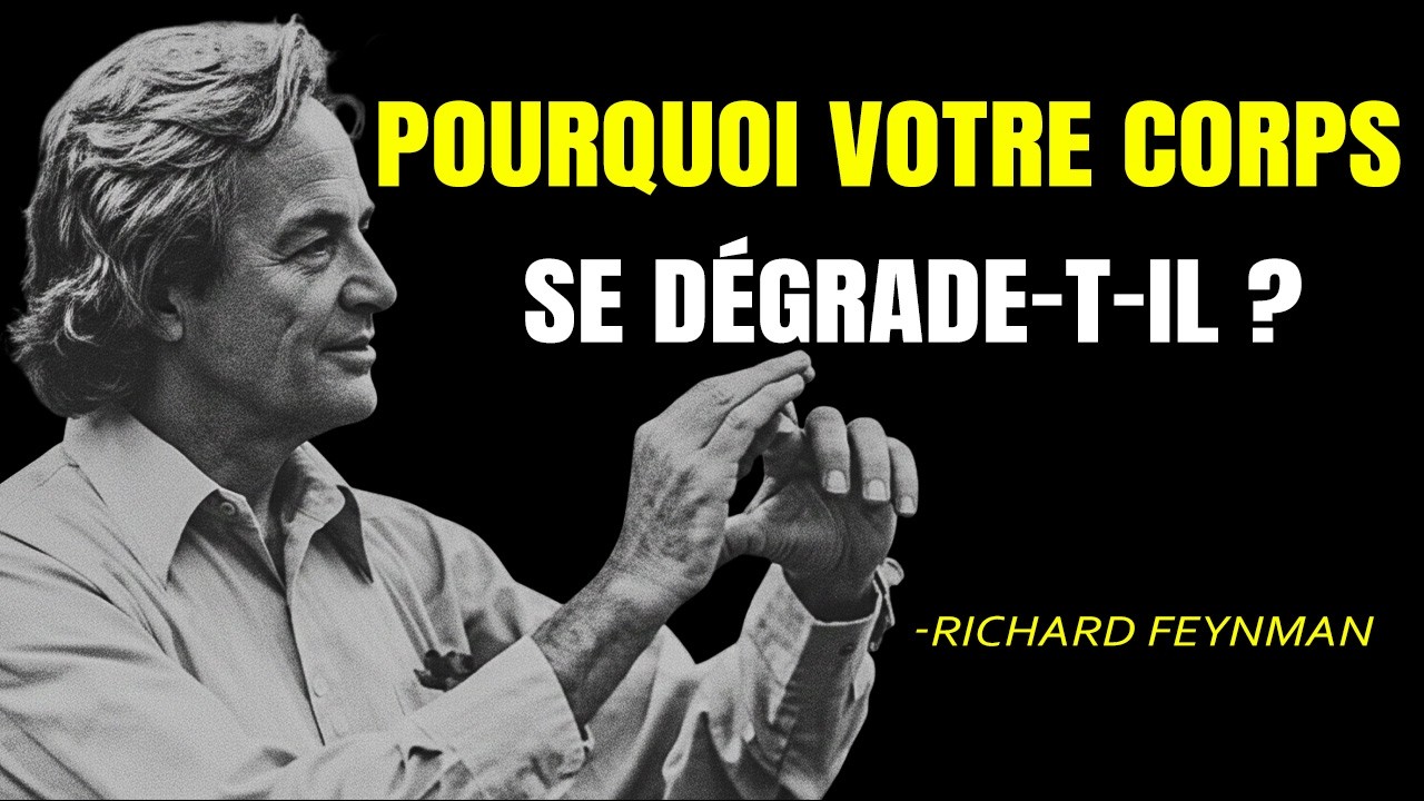 « Pourquoi notre corps se dégrade-t-il ? » — Feynman sur l'entropie et le vieillissement