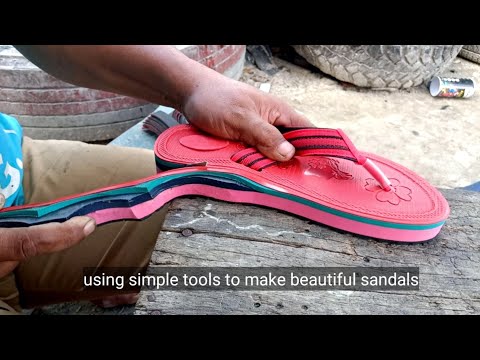 Video: How To Make Sandals