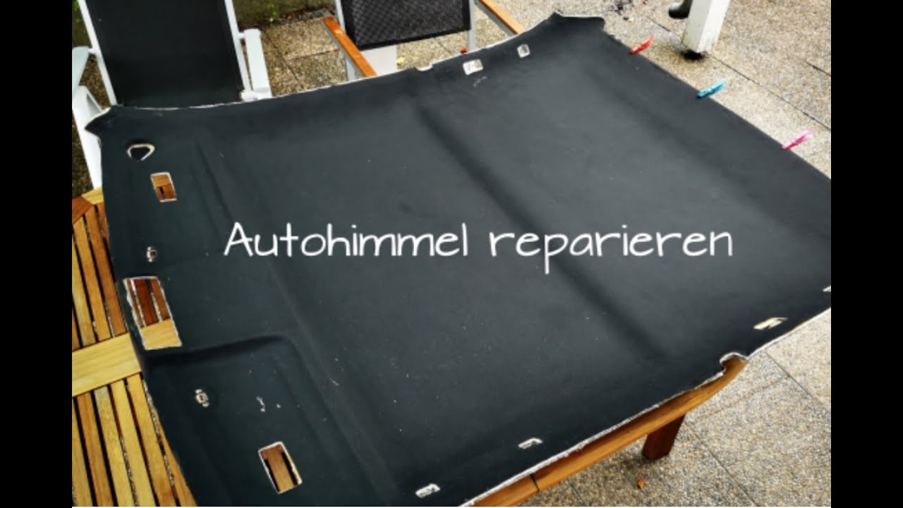 Repair or refit detached headliner yourself 