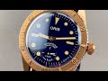 Oris Carl Brashear Calibre 401 Bronze Limited Edition 01 401 7764 3185-Set Oris Watch Review