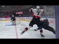 Brady Tkachuk Hit Against Jake McCabe