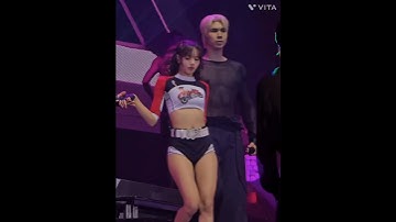 Blackpink Lisa dancing bts member jungkook reaction Just wow #fypシ゚ #foryou #trending