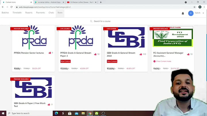 SEBI Grade A | Course Description | CA Raman Luthr...