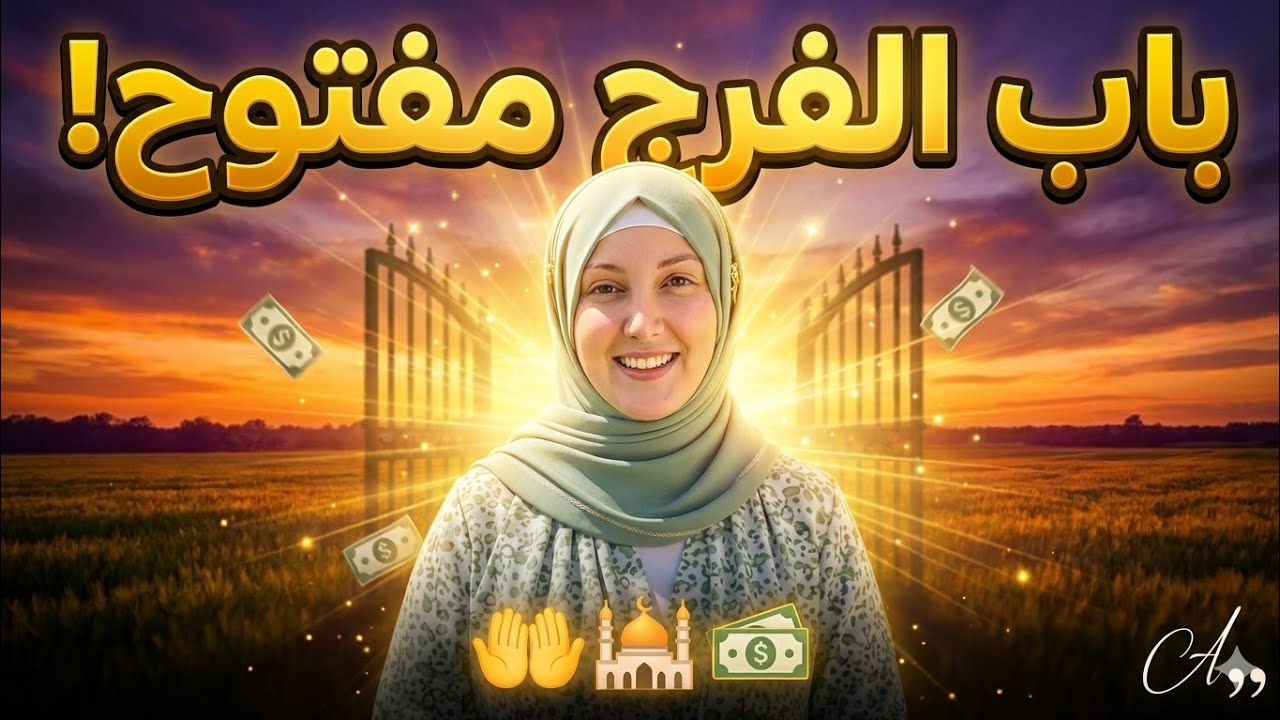 أقسم بالله…🌙ظهور هذا الفيديو لك الآن دليل أن الله يفتح لك باب فرج و، ورزق سيأتيك🤲✨قريبا 