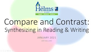 Compare and Contrast: Synthesizing in Reading and Writing | GED, HiSET, and TASC Language Arts