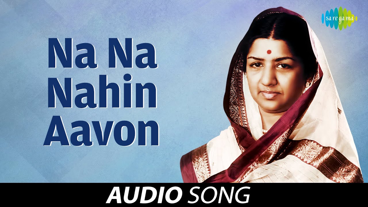 Na Na Nahin Aavon       Gujarati Song  Lata Mangeshkar  Dilip Dholakia