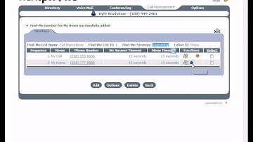 Find Me Follow Me - Webportal Tutorial