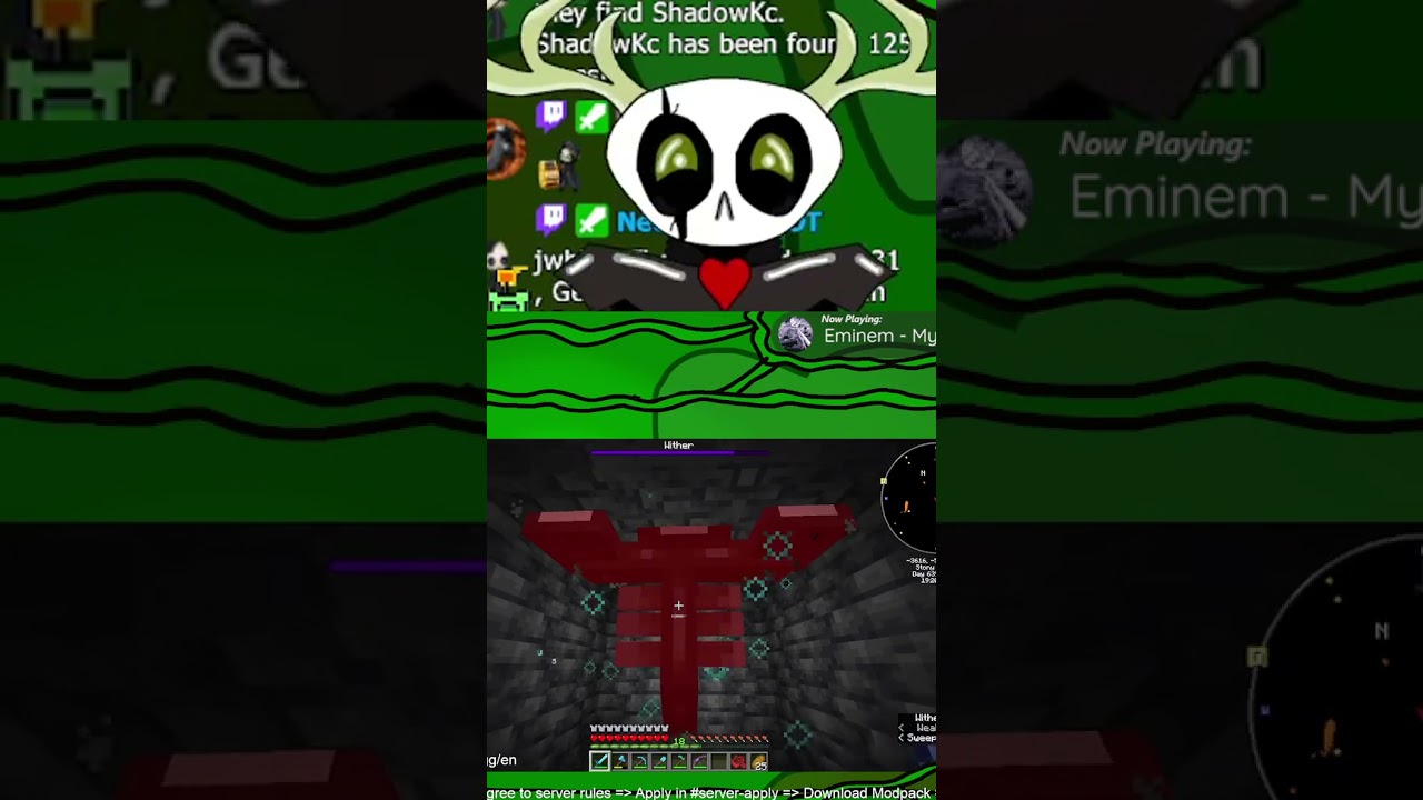 Wither killed on SMP! Let's get the grinding STARTED!! | #necroglive on #Twitch