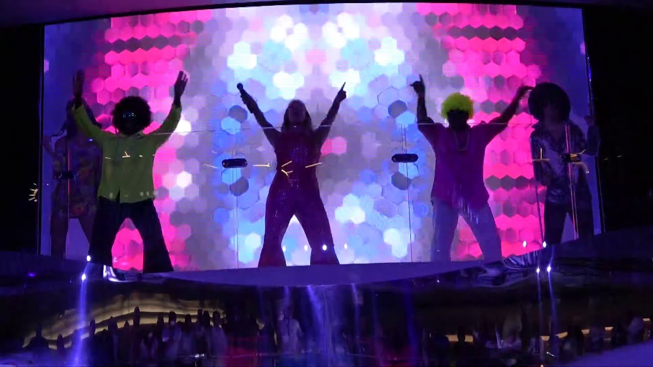 MSC Seaside: Atrium Moment - 70's Highlights