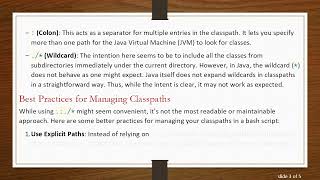 Understanding the .:./* Classpath in Java