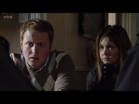 Eastenders Roxy Phil Bradley and Stacey all point the blame for Archie’s murder at Janine scene