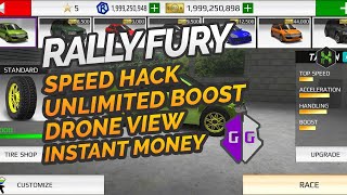 UPDATE Script Cheat Rally Fury | Speed Hack, Unlimited Boost, Drone View, Money Hack | GameGuardian