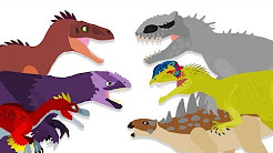 Dinosaurs Cartoons Battles. DinoMania - YouTube