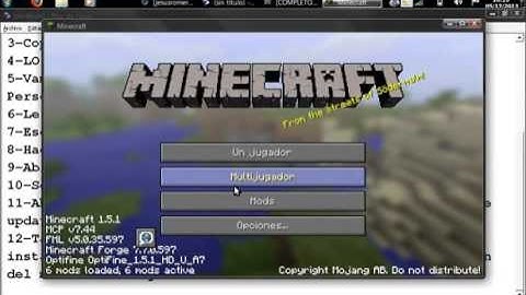Como instalar minecraft forge 1.5.1 en linux 10.04(TIC 2.0)+Mods