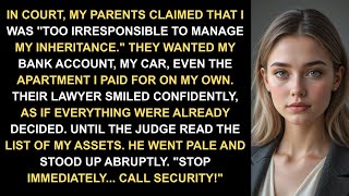 In the Court, My Parents Claimed Too Irresponsible to Manage My Inheritance. Until the Judge Read.