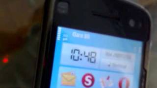 Nokia N97 Charging Wirelessly