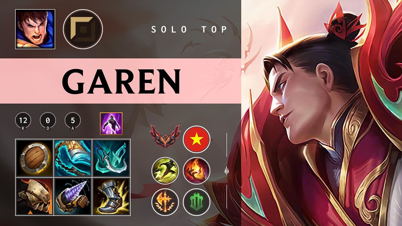 Garen Top vs Akali - VN Grandmaster Patch 26.05