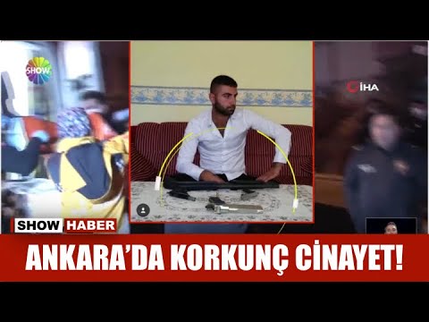 Ankara'da korkunç cinayet!