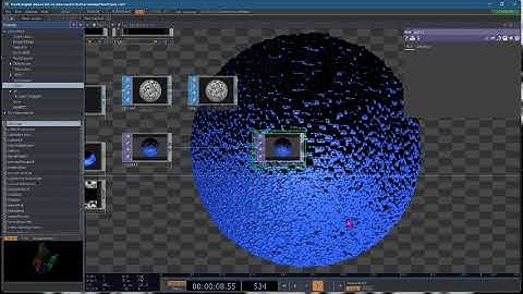 TOUCH DESIGNER  TUTORIAL  ITALIANO  SFERA GRID