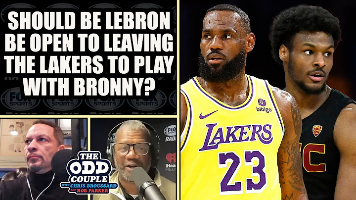 Should LeBron be Open to Leaving the Lakers to Play with Bronny? | THE ODD COUPLE