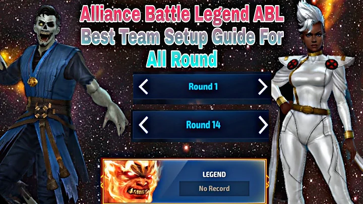 Alliance Battle Legend ABL Best Team Setup Guide For All Round - Marvel Future Fight