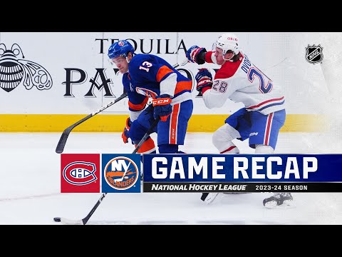 Canadiens @ Islanders 4/11 | NHL Highlights 2024