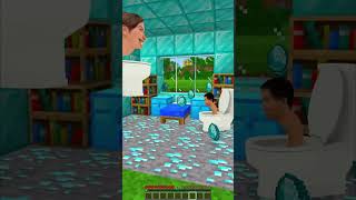 Choose a family Diamonds vs Dirt Minecraft Skibidi Animation #minecraft #animation #skibiditoilet