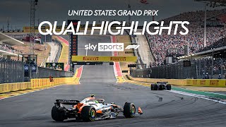Who claimed pole in the USA? 🇺🇸 | 2024 United States Grand Prix Qualifying Highlights