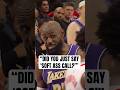LeBron had words for Sengun 🍿