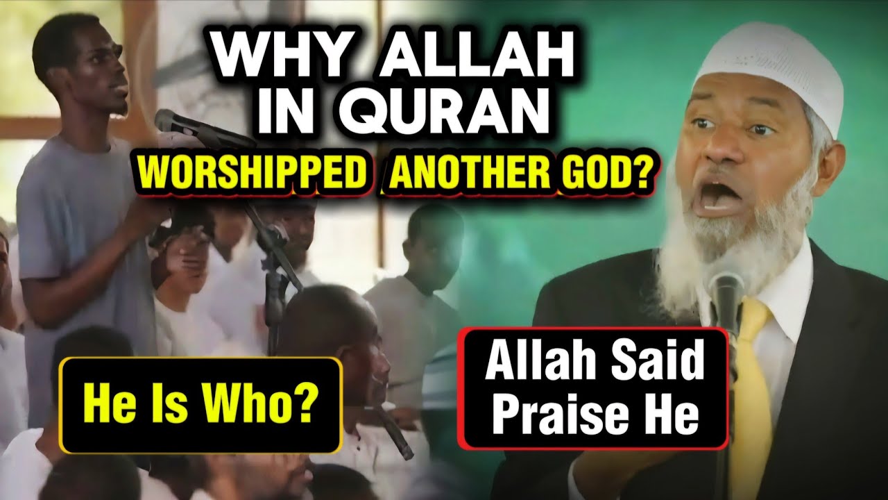 Мальчик делает доктора Наика калекой: В Коране Аллах сказал: «Хвала Аллаху». Что Аллах и сделал. ...