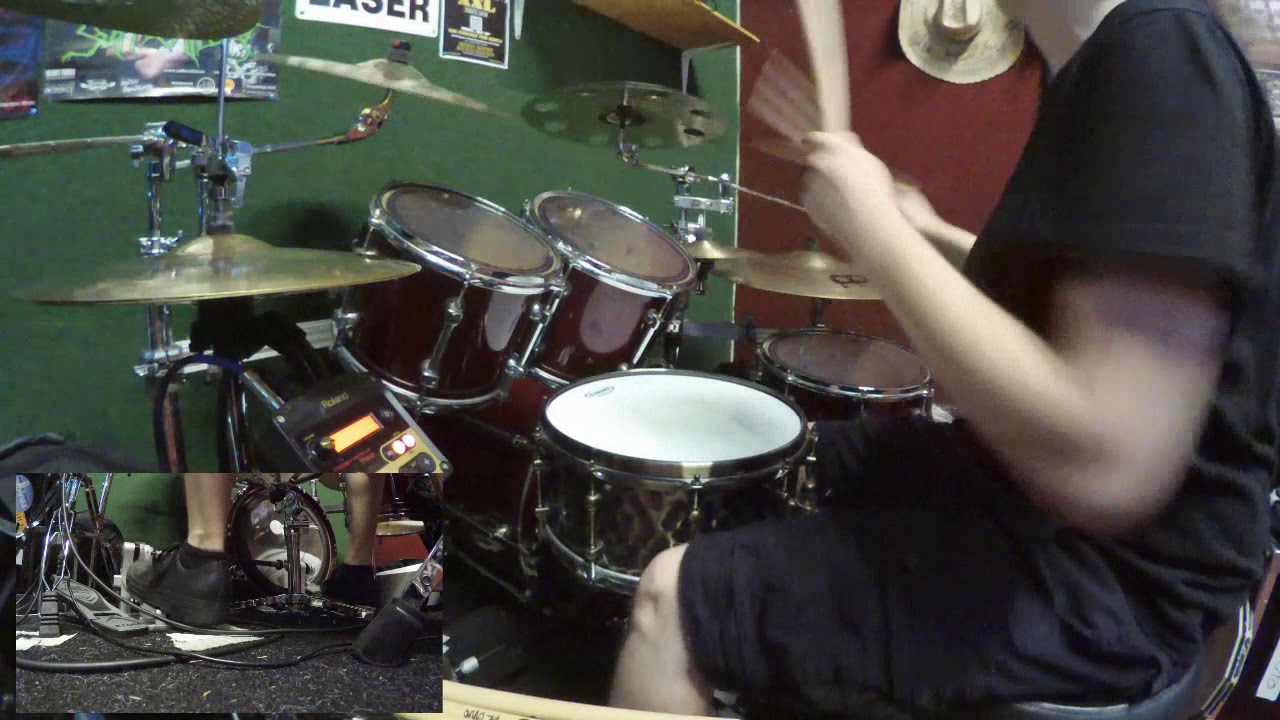 The Black Dahlia Murder - Statutory Ape (drum cover)