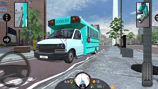 School Bus Driving Simulator | Bus Simulator 2023 Android Gameplay screenshot 1