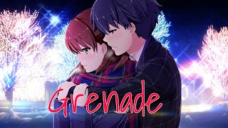 Nightcore- Grenade(Lyrics)