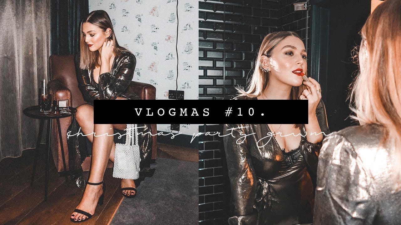 CHRISTMAS PARTY GET READY WITH ME | VLOGMAS PART 10 | I Covet Thee
