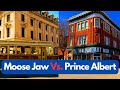 Comparing the saskatchewan cities of moose jaw and prince albert princealbert moosejaw