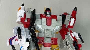 Hasbro Transformers Age of The Primes Superion Combiner Action Figure Review
