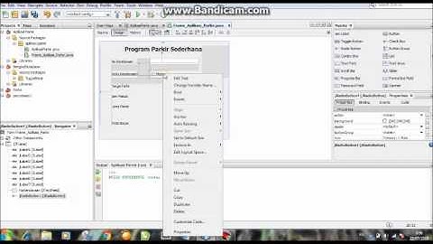 Cara Membuat Program Parkir Menggunkan Java Netbeans