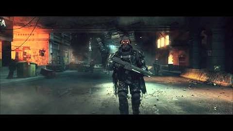 Future soldier 3D animation test