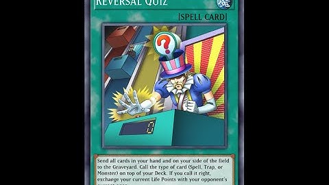 Master Duel: Reversal Quiz FTK