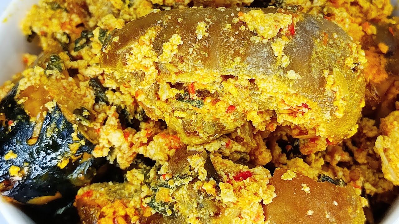 How To Make Egusi Soup With Fresh Bitter Leaf | Step-by-Step 