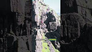 How dangerous is it to climb Skellig Michael in Ireland?