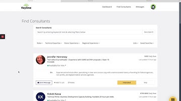 How To Search And Hire Consultants Using Keylime (Demo)