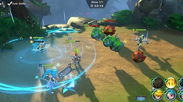 Elemental Titans : 3D Idle Arena (Beta) Gameplay (Android)