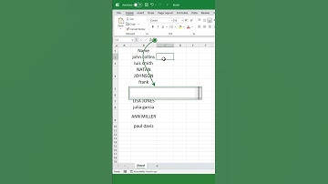 #excelfunctions The function proper convert a text string to the proper case, #exceltips #shorts