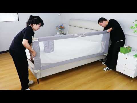 Bed guard rail installation instructions